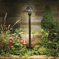 KICHLER 15457AZT 12V Pierced Dome Path Light Textured Architectural Bronze
