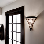 KICHLER 45131TRZ Marchesa 1 Light Wall Sconce Terrene Bronze