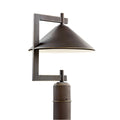 KICHLER 49063OZ Ripley 16" 1 Light Outdoor Post Light In Olde Bronze
