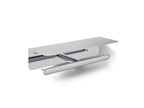 KOHLER K-29224-CP Kumin Covered Double Toilet Paper Holder - Polished Chrome