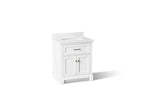KOHLER K-29260-BD1-0 Charlemont 30" Bathroom Vanity Cabinet With Sink And Quartz Top - White