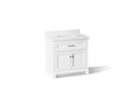 KOHLER K-29261-BD1-0 Charlemont 36" Bathroom Vanity Cabinet With Sink And Quartz Top - White