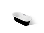 KOHLER K-29326-P5-0 Volute 63" X 28-3/8" Freestanding Bath With Base - White