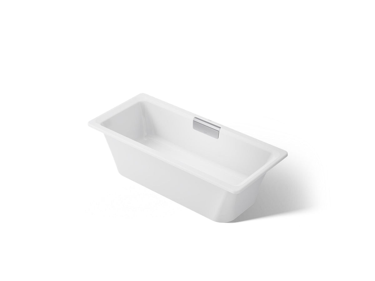 KOHLER K-29328-0-0 Volute 63" X 28-3/8" Freestanding Bath With Base - White
