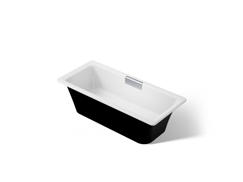 KOHLER K-29328-P5-0 Volute 63" X 28-3/8" Freestanding Bath With Base - White