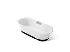 KOHLER K-29330-0B7-0 Volute 70-7/8" X 30-3/8" Freestanding Bath With Base - White