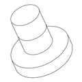 KOHLER Screw .250-20Unc-2A X.625 - Vibrant Finish, K-29418-VF