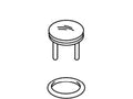 KOHLER Stopper - Vibrant Polished Nickel, K-29676-SN