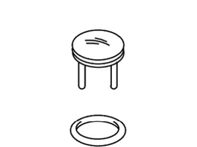 KOHLER Stopper - Brushed Black, K-29676-BKB