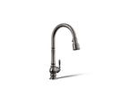 KOHLER K-29709-TT Artifacts Touchless Pull-Down Kitchen Sink Faucet With Three-Function Sprayhead - Vibrant Titanium