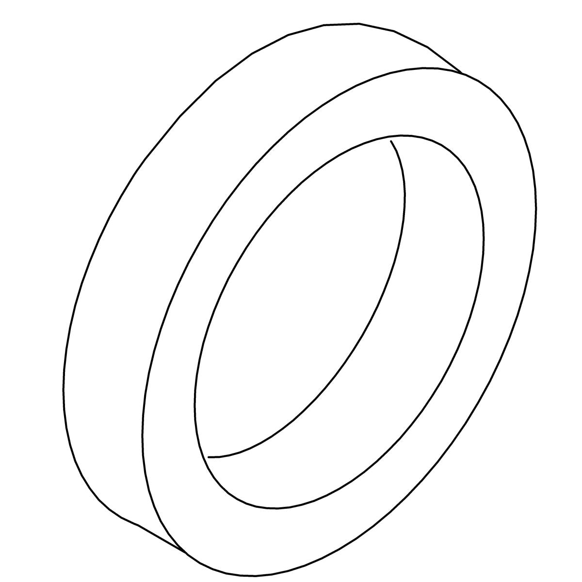 KOHLER Seal, .69 Id X .93 Od, K-29734