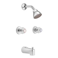 MOEN 2982EP Chateau Standard Eco-Performance Tub/Shower - Chrome