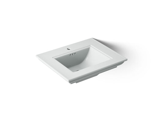 KOHLER K-29999-1-95 Memoirs Stately 25" pedestal/console table bathroom sink - Ice Grey