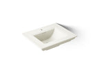KOHLER K-29999-1-96 Memoirs Stately 25" Pedestal/Console Table Bathroom Sink - Biscuit