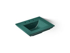 KOHLER K-29999-8-17 Memoirs Stately 25" Pedestal/Console Table Bathroom Sink - Teal