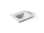 KOHLER K-29999-8-95 Memoirs Stately 25" Pedestal/Console Table Bathroom Sink - Ice Grey