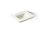 KOHLER K-29999-8-96 Memoirs Stately 25" Pedestal/Console Table Bathroom Sink - Biscuit