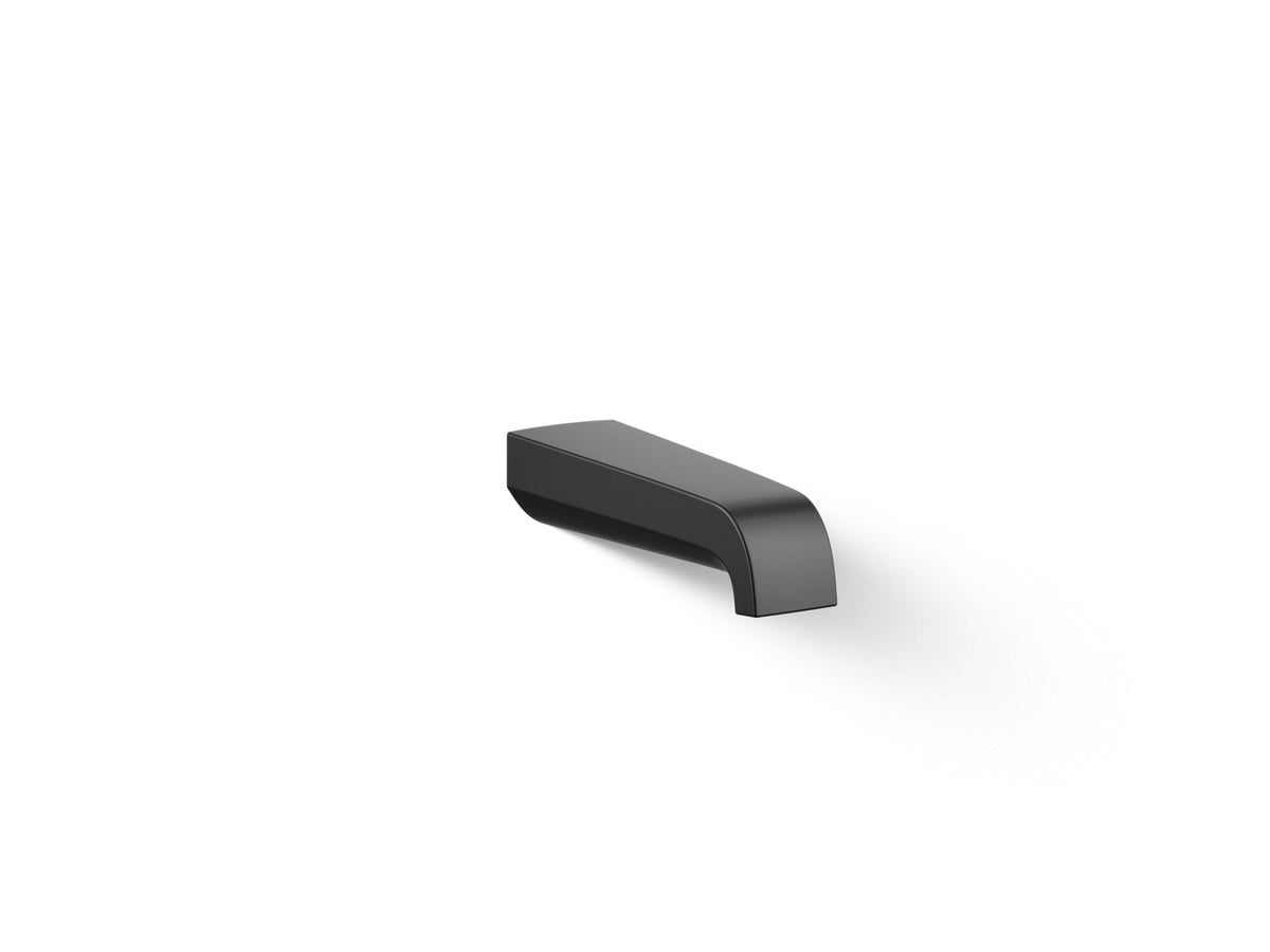 KOHLER K-30105-BL Pitch Wall-Mount Bath Spout - Matte Black