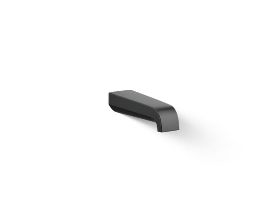 KOHLER K-30105-BL Pitch Wall-mount bath spout - Matte Black