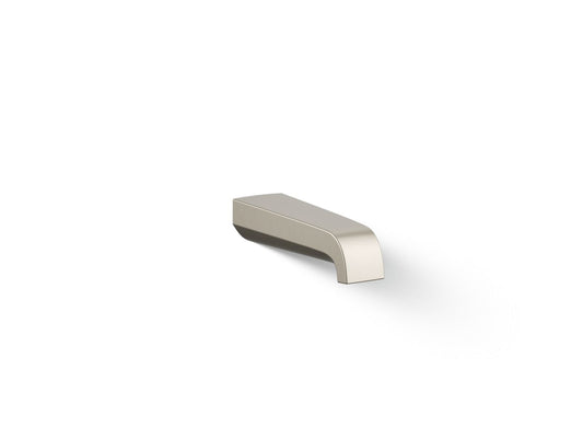KOHLER K-30105-BN Pitch Wall-mount bath spout - Vibrant Brushed Nickel