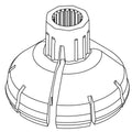 KOHLER Spline Adapter, K-3013927