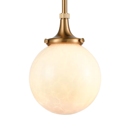 ELK SHOWROOM 30145/1 Beverly Hills 6'' Wide 1-Light Mini Pendant - Satin Brass