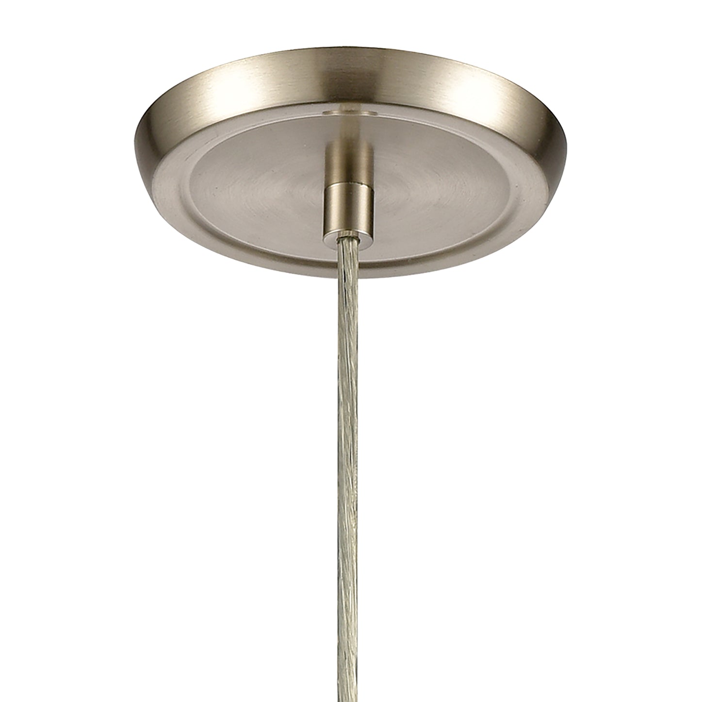 ELK SHOWROOM 30210/1 Ebbtide 6'' Wide 1-Light Mini Pendant - Satin Nickel