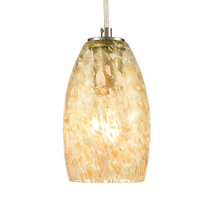 ELK SHOWROOM 30220/1 Golden Pasture 5'' Wide 1-Light Pendant - Satin Nickel