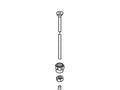 KOHLER Riser Assembly - Bright Chrome, K-30288-BC