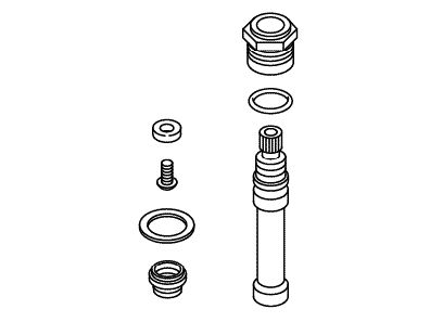 KOHLER Valve, Ccw Close - Rough Plate, K-30394-RP