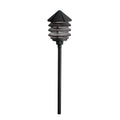 KICHLER 15005BKT Three Tier 12V Path Light Textured Black