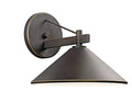 KICHLER 49061OZ Ripley 10" 1 Light Outdoor Wall Light In Olde Bronze