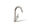 KOHLER K-30472-VS Rival Single-Handle Bar Sink Faucet - Vibrant Stainless