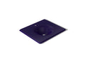 KOHLER K-3048-1-DGB Iron/Impressions 25" Enameled Cast Iron Vanity Top With Integrated Round Sink - Indigo Blue