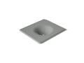 KOHLER K-3048-1-FT Iron/Impressions 25" Enameled Cast Iron Vanity Top With Integrated Round Sink - Basalt