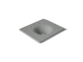 KOHLER K-3048-8-FT Iron/Impressions 25" Enameled Cast Iron Vanity Top With Integrated Round Sink - Basalt