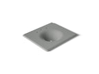 KOHLER K-3048-8-FT Iron/Impressions 25" Enameled Cast Iron Vanity Top With Integrated Round Sink - Basalt