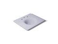 KOHLER K-3048-8-GRL Iron/Impressions 25" Enameled Cast Iron Vanity Top With Integrated Round Sink - Lavender Grey