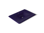 KOHLER K-3049-1-DGB Iron/Impressions 31" Enameled Cast Iron Vanity Top With Integrated Rectangular Sink - Indigo Blue