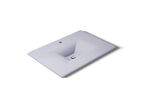 KOHLER K-3049-1-GRL Iron/Impressions 31" Enameled Cast Iron Vanity Top With Integrated Rectangular Sink - Lavender Grey