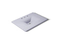 KOHLER K-3049-8-GRL Iron/Impressions 31" Enameled Cast Iron Vanity Top With Integrated Rectangular Sink - Lavender Grey