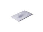 KOHLER K-3051-8-GRL Iron/Impressions 37" Enameled Cast Iron Vanity Top With Integrated Oval Sink - Lavender Grey