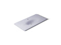 KOHLER K-3052-1-GRL Iron/Impressions 43" Enameled Cast Iron Vanity Top With Integrated Oval Sink - Lavender Grey