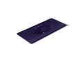 KOHLER K-3053-8-DGB Iron/Impressions 49" Enameled Cast Iron Vanity Top With Integrated Oval Sink - Indigo Blue