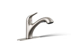 KOHLER K-30612-VS Jolt Pull-Out Kitchen Sink Faucet With Two-Function Sprayhead - Vibrant Stainless