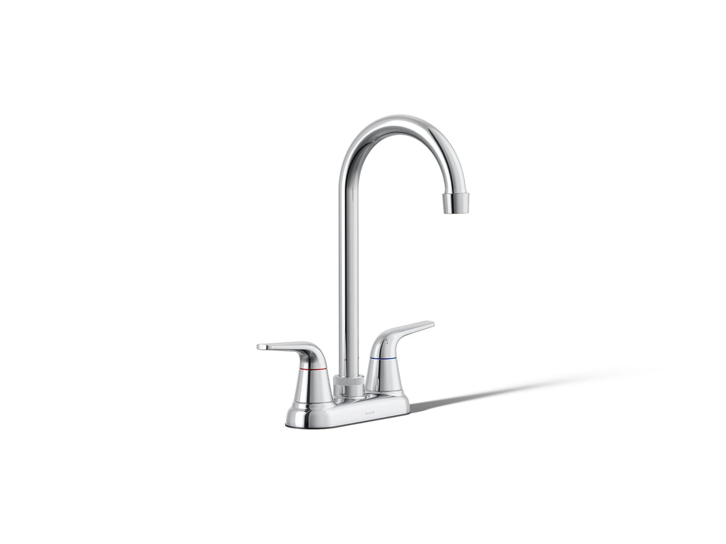 KOHLER K-30617-CP Jolt Two-handle bar sink faucet - Polished Chrome