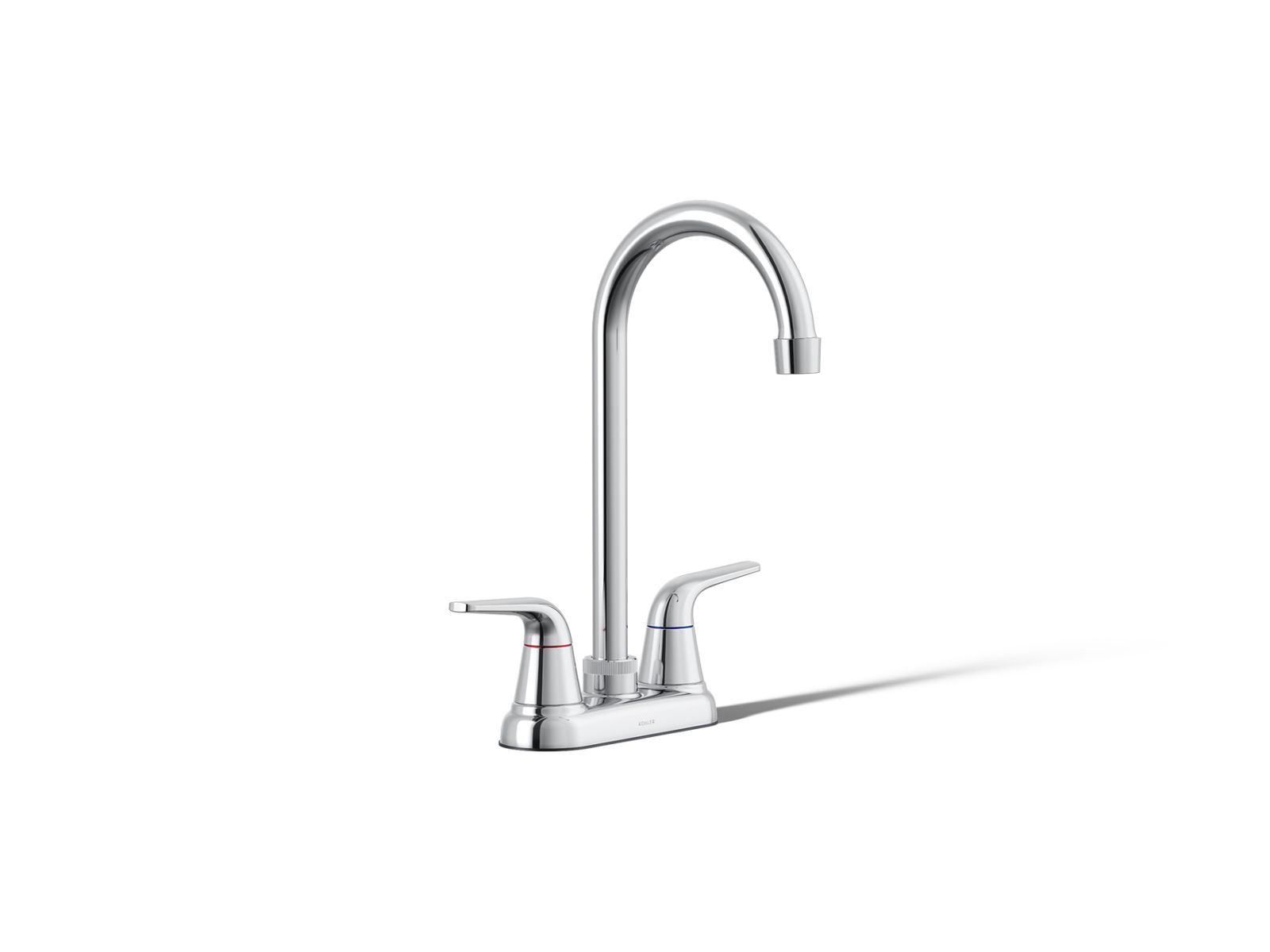 KOHLER K-30617-CP Jolt Two-Handle Bar Sink Faucet - Polished Chrome