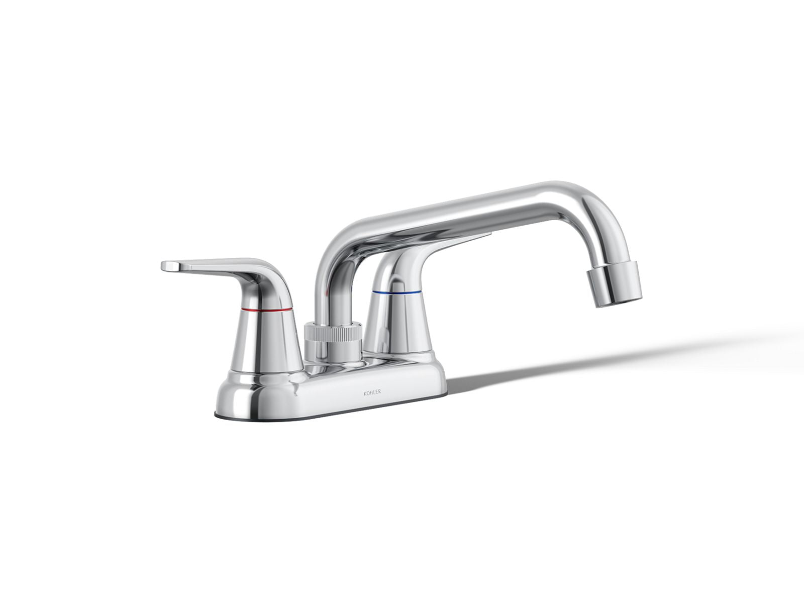 KOHLER K-30618-CP Jolt Two-Handle Laundry And Utility Sink Faucet - Polished Chrome