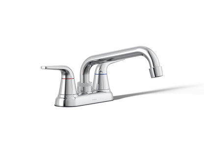 KOHLER K-30618-CP Jolt Two-handle utility sink faucet - Polished Chrome