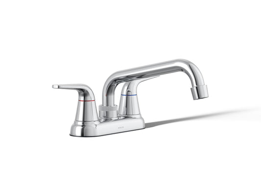 KOHLER K-30618-CP Jolt Two-handle utility sink faucet - Polished Chrome